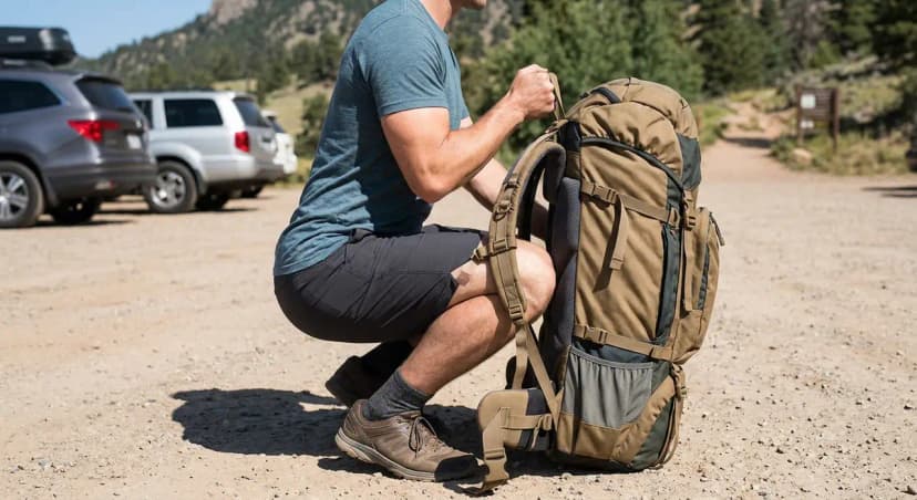 How to Hike with a Heavy Backpack Comfortably