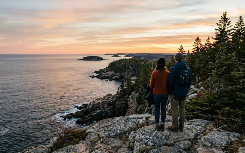 Acadia National Park Elopement: The No-Permit Route