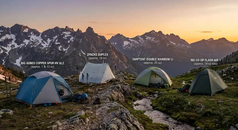 Best Lightweight Backpacking Tents