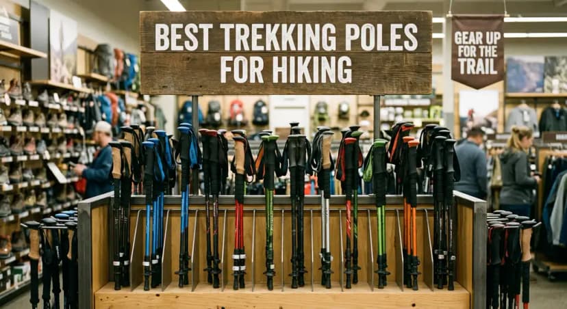 Best Trekking Poles: Carbon, Aluminum, and Folding Options Compared