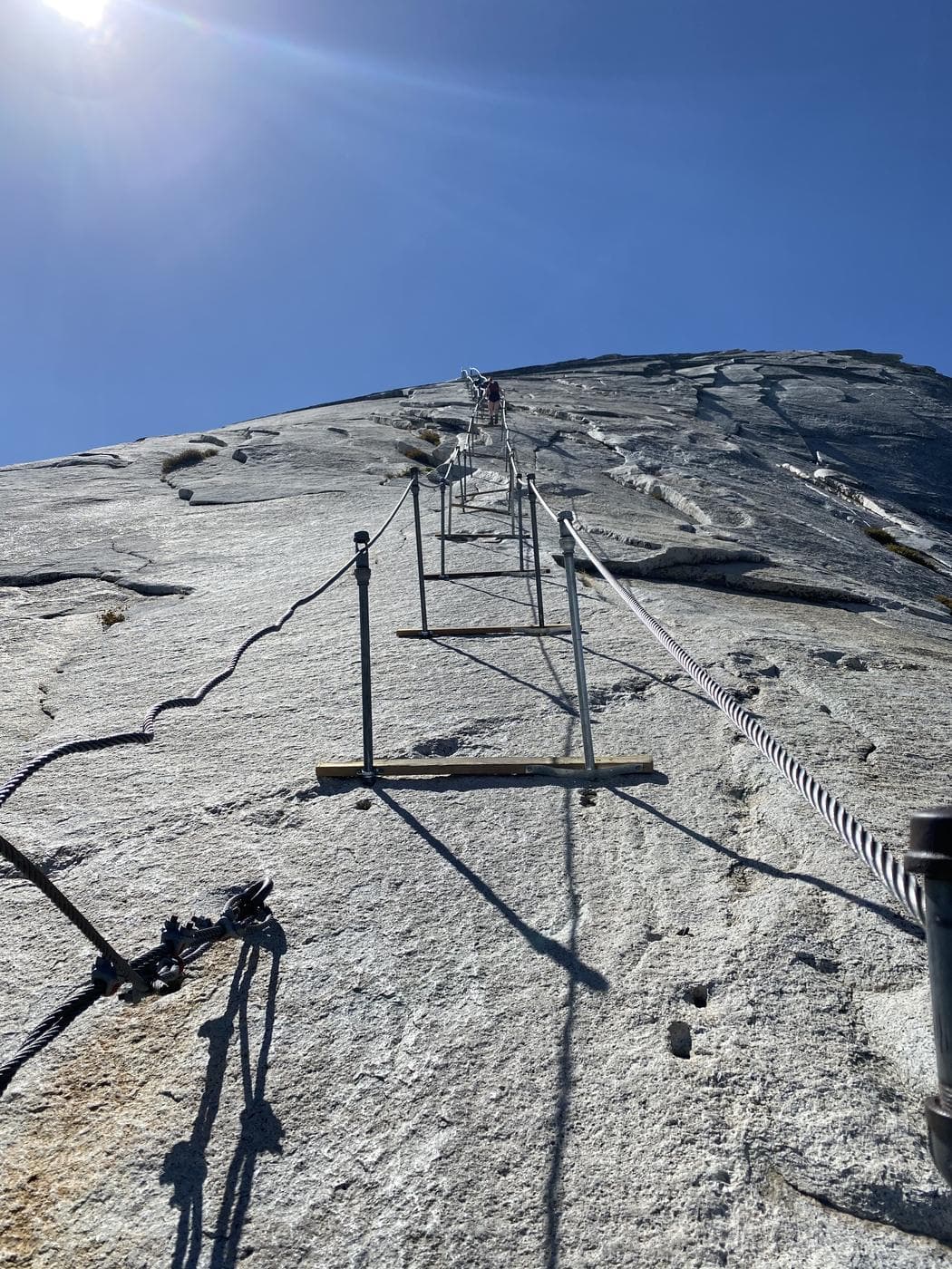 Half Dome Cables: When They Are Up, and What They Are Like