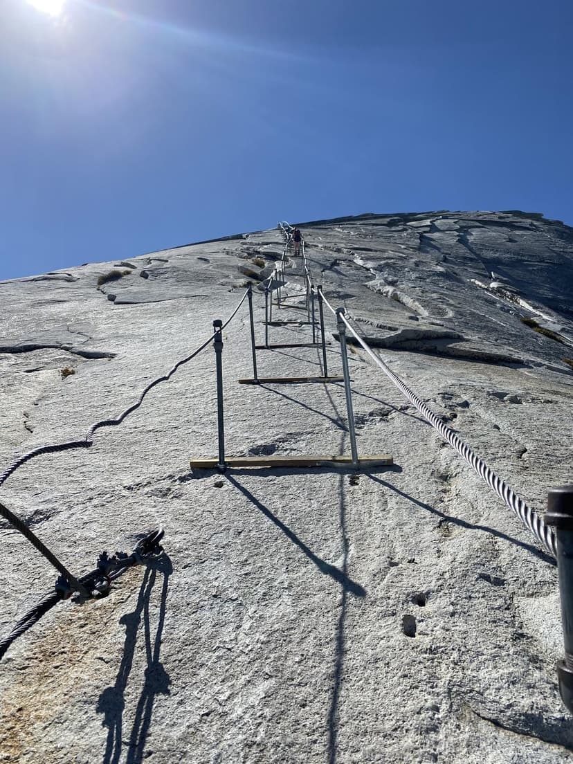 Half Dome Cables: When They Are Up, and What They Are Like