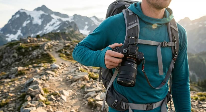 How to Carry a Camera While Hiking: Systems That Actually Work