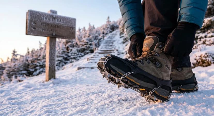 How to Hike in Snow and Ice: Traction, Technique, and Safety