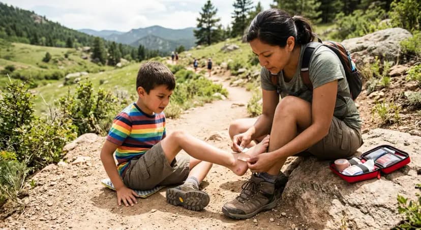How to Treat Blisters on Trail