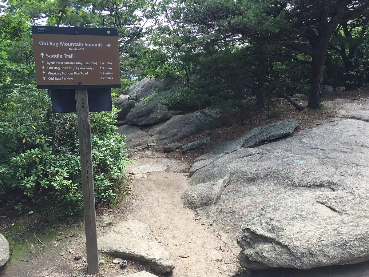 Old Rag Mountain summit loop