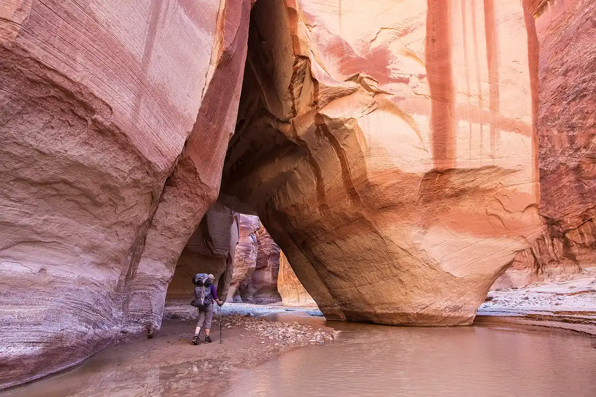 Buckskin Gulch · one of the world's longest slot canyons