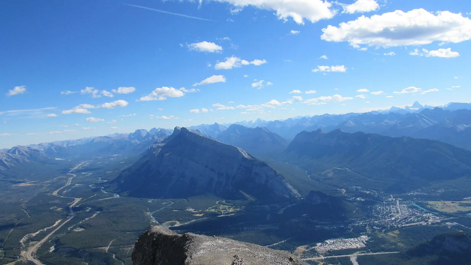 Drive from Banff, AB