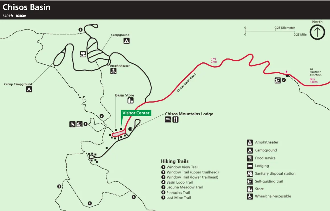 Check in: Chisos Mountains Lodge