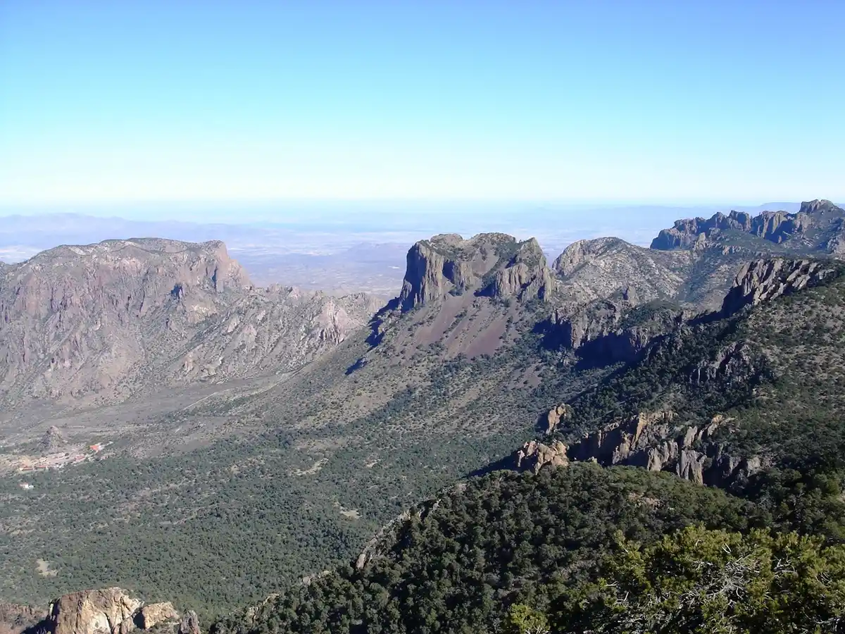 Emory Peak · the park's 7,832 ft high point