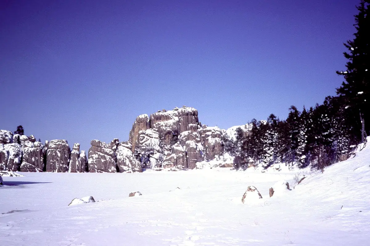 Sylvan Lake · granite-ringed trail hub