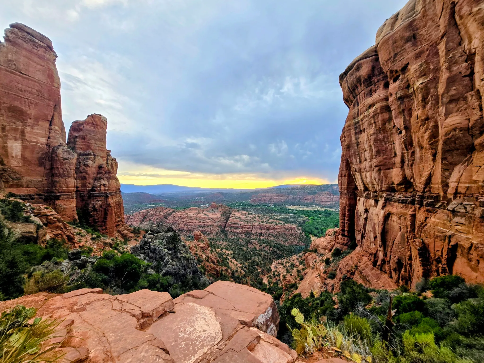 Cathedral Rock red formation in Sedona