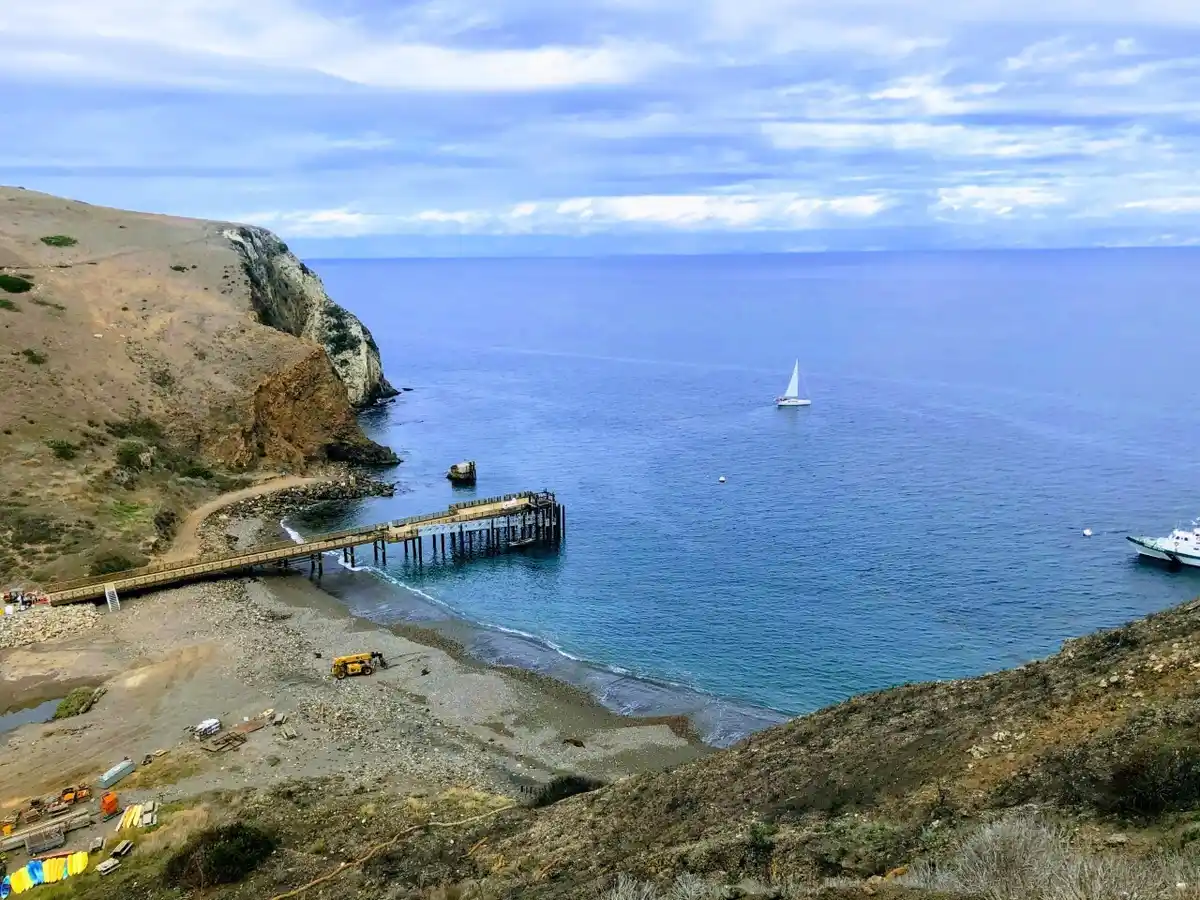 Scorpion Anchorage · ferry landing & campground