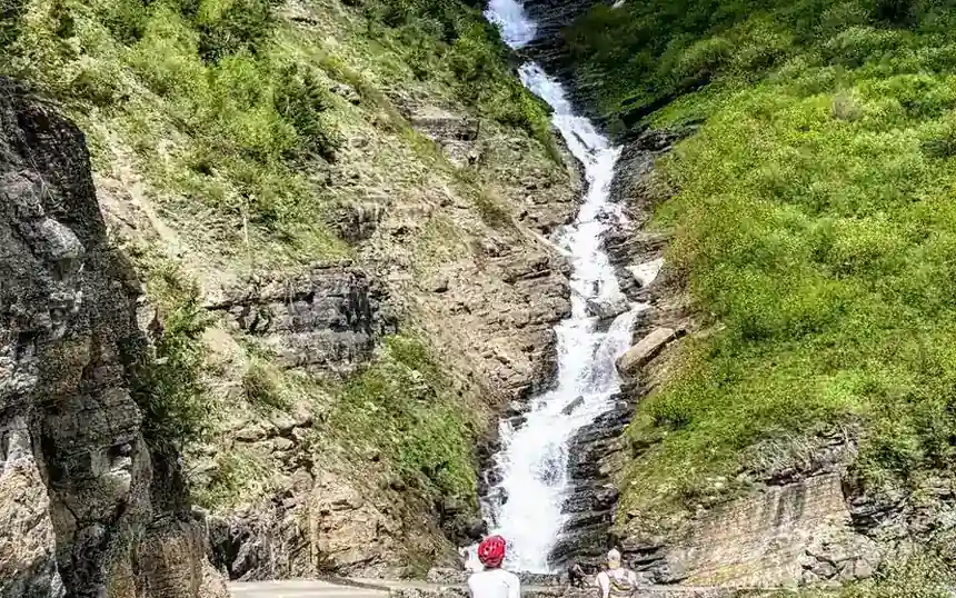 Biking the Going-to-the-Sun Road Before It Opens to Cars