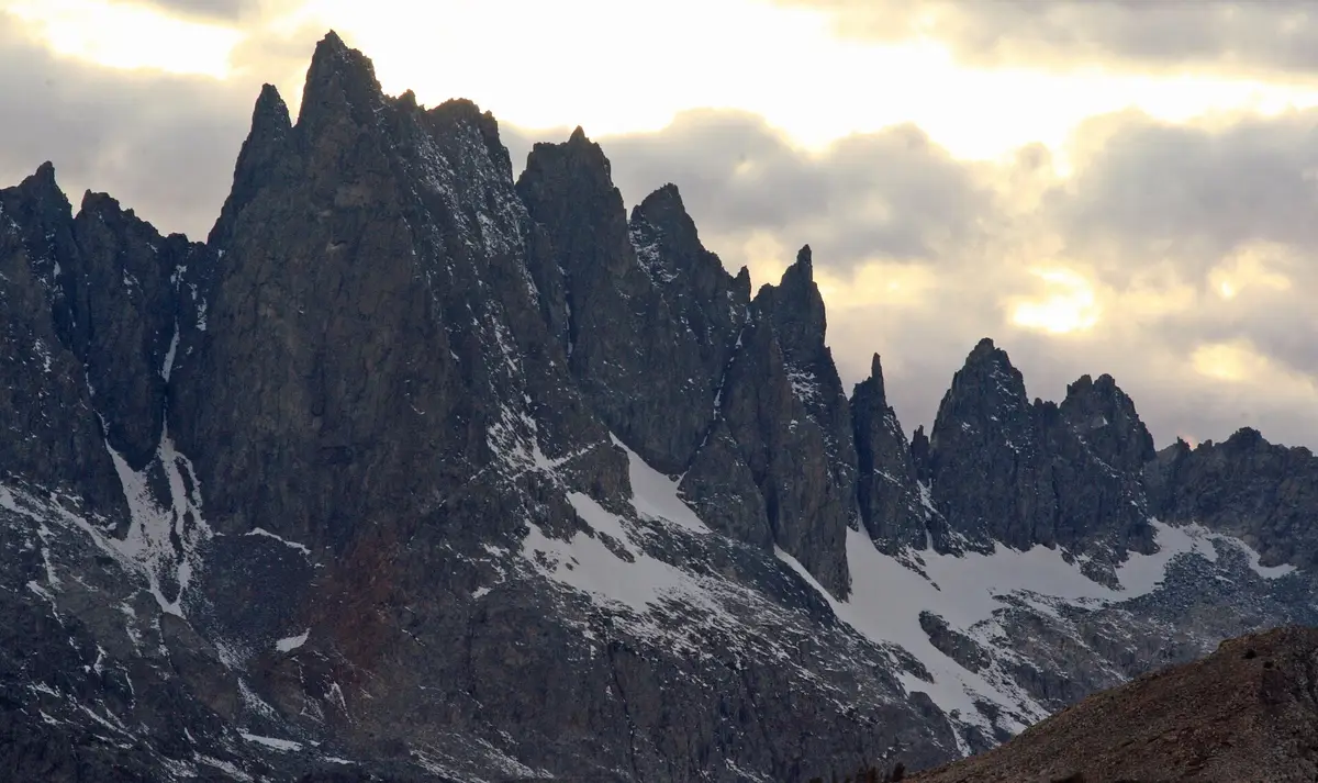Minaret Lake · beneath the Minarets
