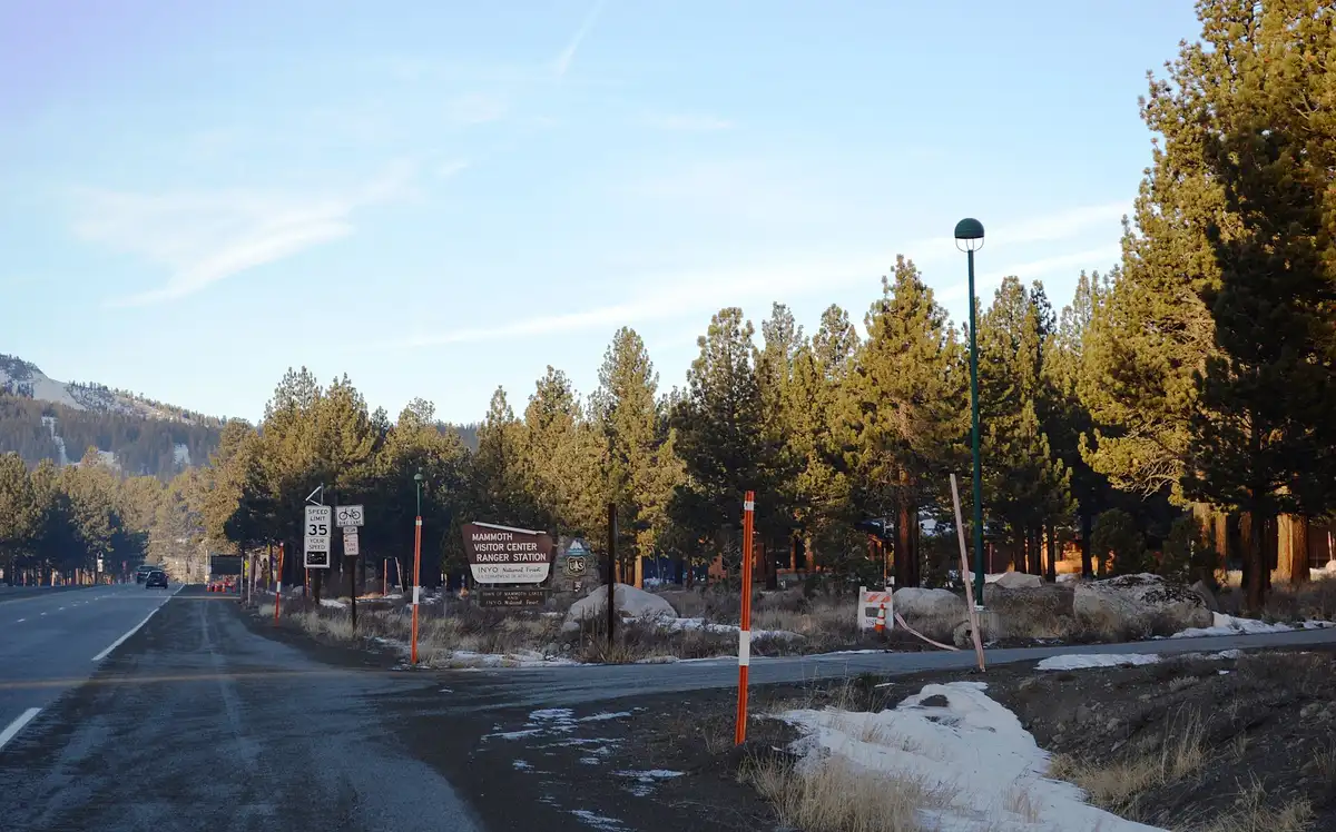 Last night in Mammoth Lakes