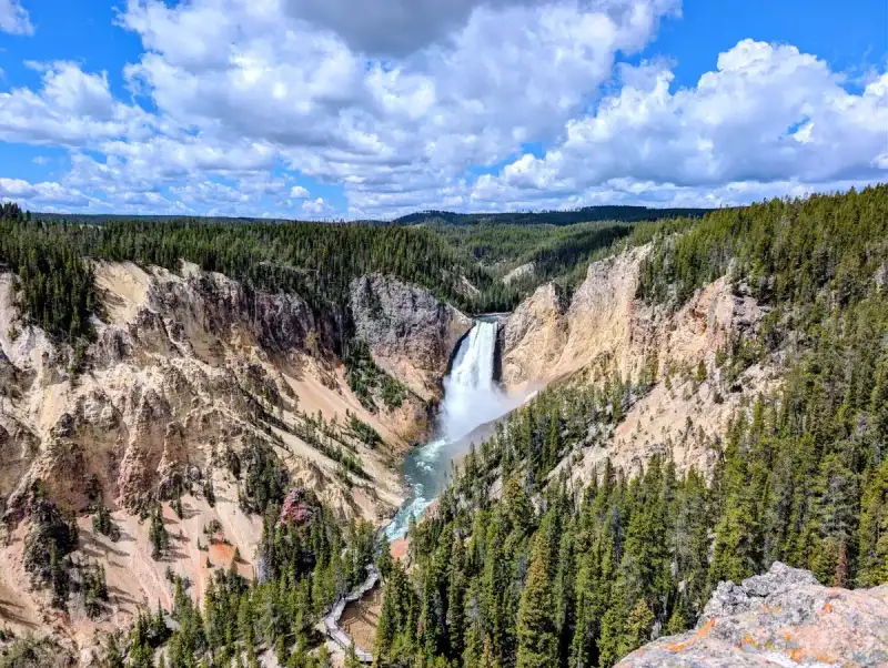 Upper and Lower Falls