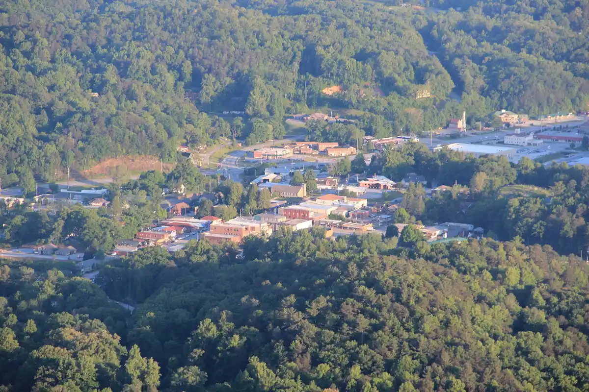 The North Georgia mountains near Clayton