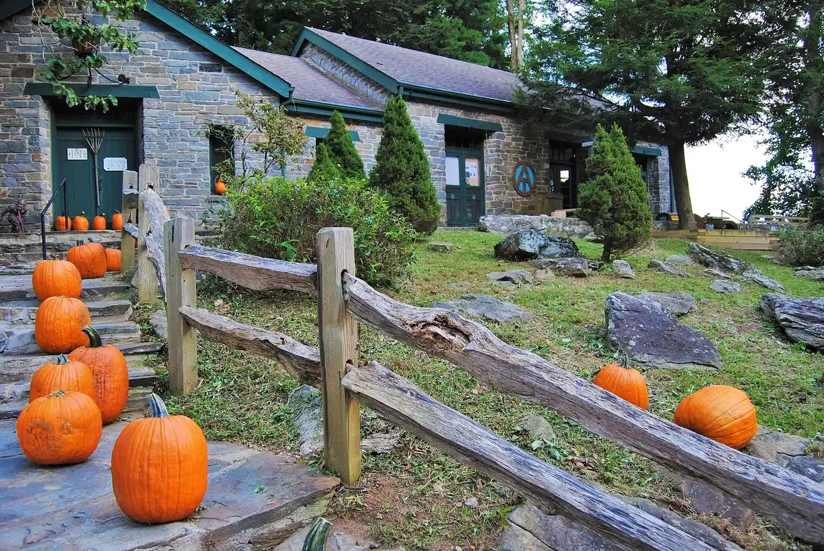 Neels Gap · the only on-trail outfitter