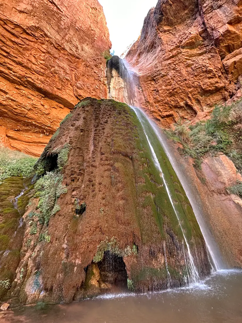 Ribbon Falls · the side trip off the North Kaibab, our own photo