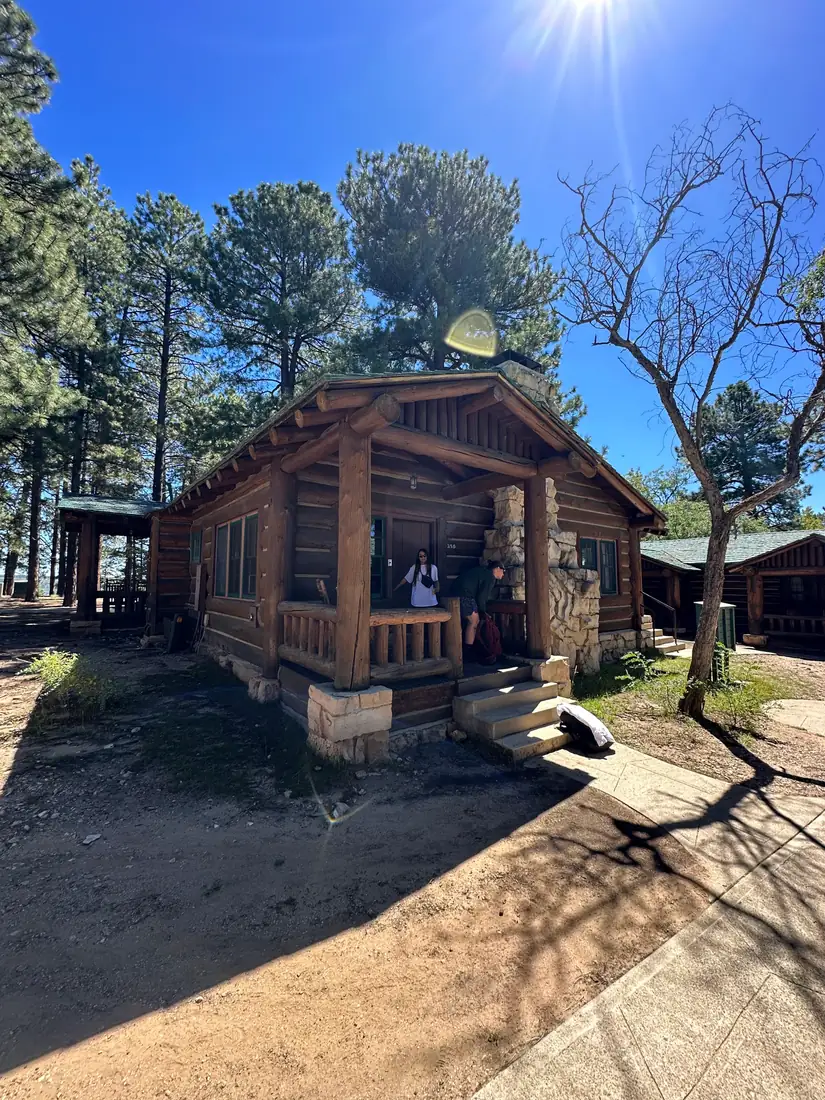 Rim cabins · where the early starts begin