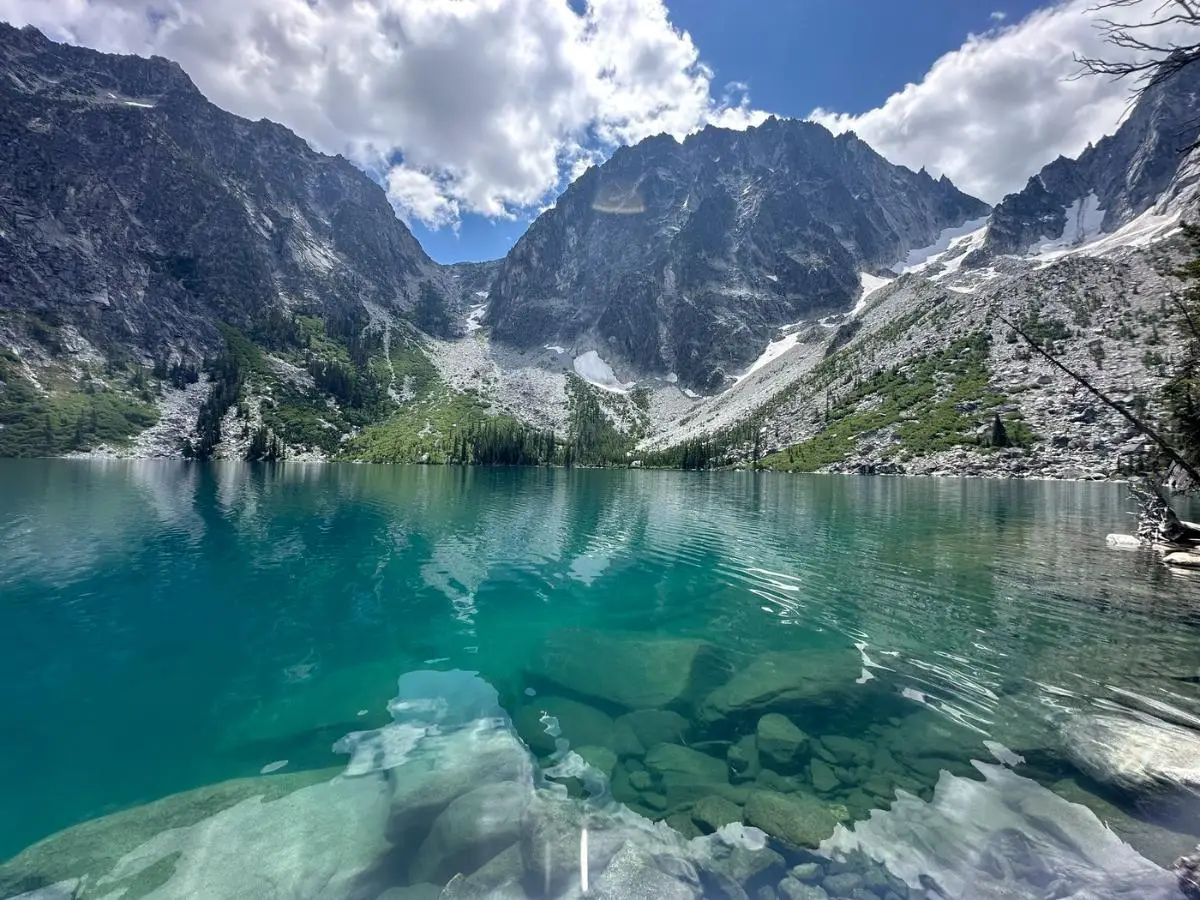 Colchuck Lake Hike near Leavenworth · Поход на озеро Колчак