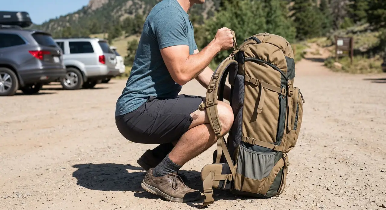 How to Hike with a Heavy Backpack Comfortably