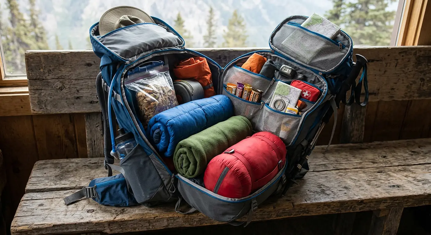 How to Pack a Hiking Backpack Diagram (Complete Guide)