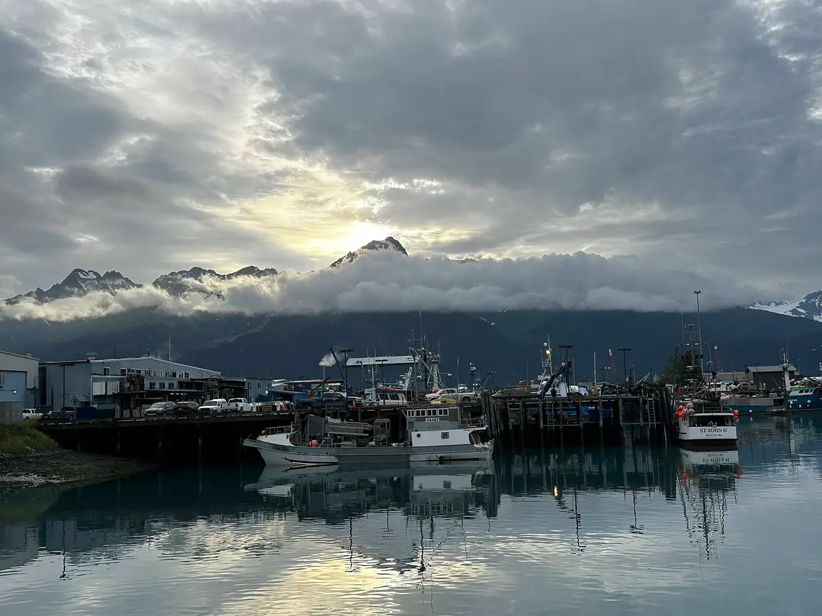 Seward · the small boat harbor