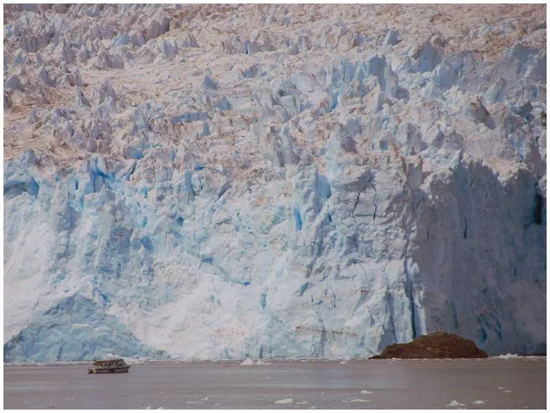 Aialik Bay tidewater glacier