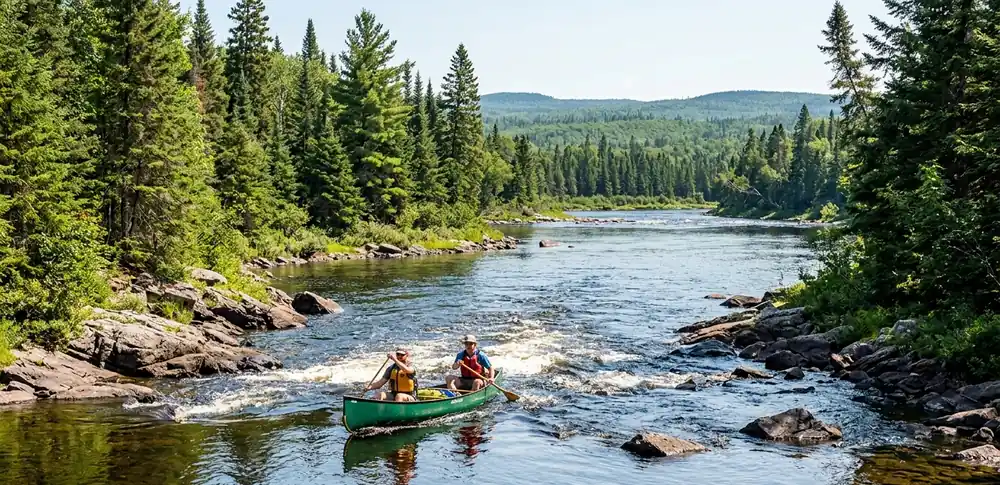 Paddle the remote Allagash