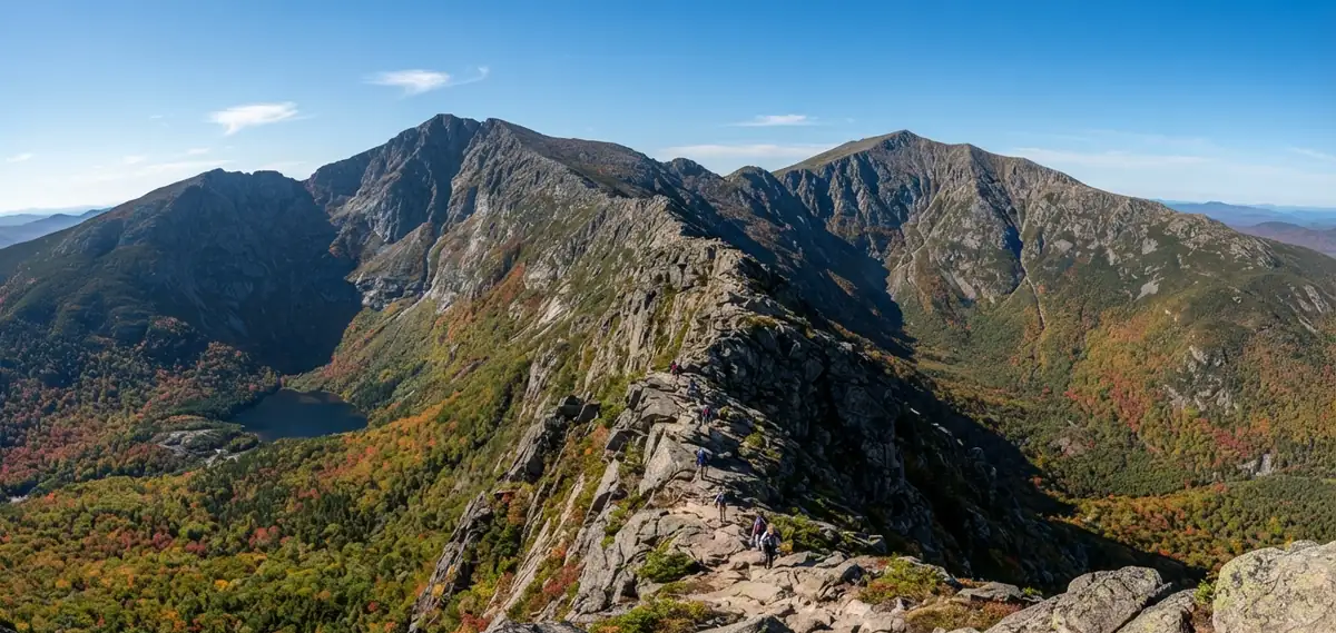 Knife's Edge · Katahdin's exposed traverse