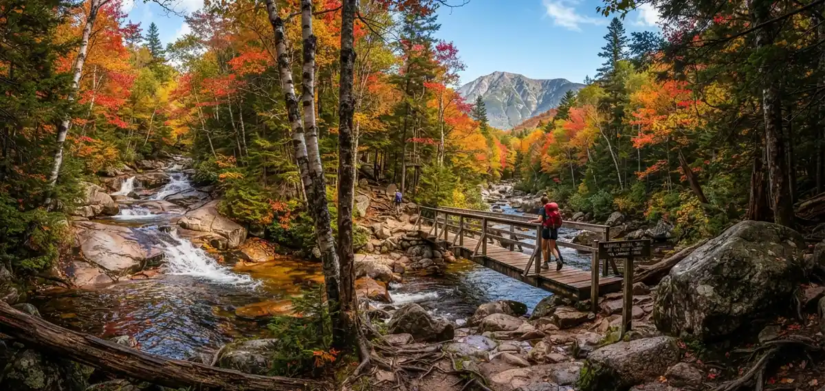 Drive to Roaring Brook trailhead