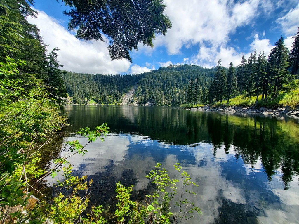 Mason Lake in the Alpine Lakes Wilderness