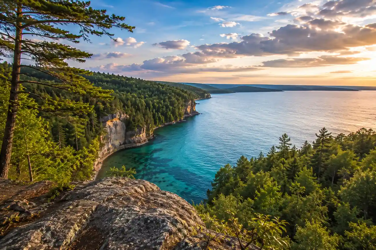 Michigan Peninsula Circuit: 10-Day UP + Lower Michigan Outdoor Trip