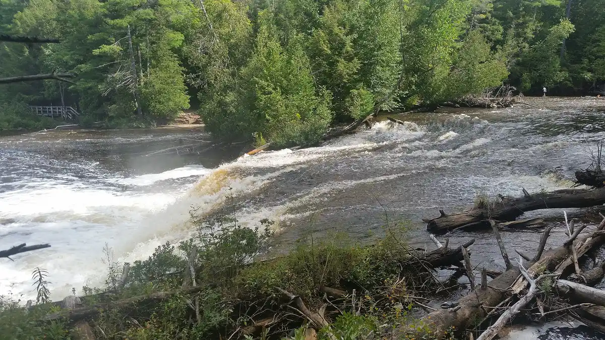 Lower Falls boardwalks