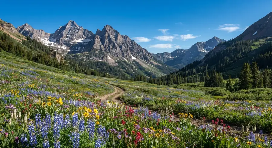 Yankee Boy Basin · peak bloom in July