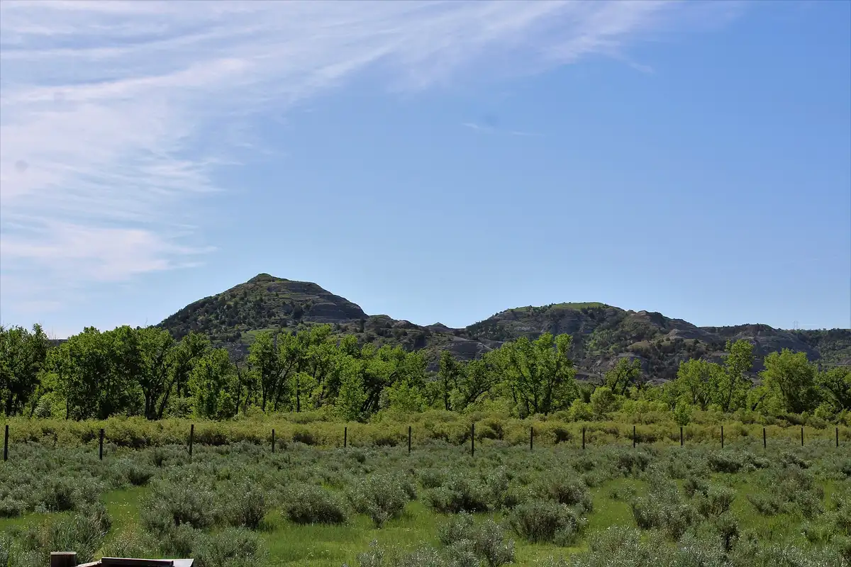 Short trail off the scenic road