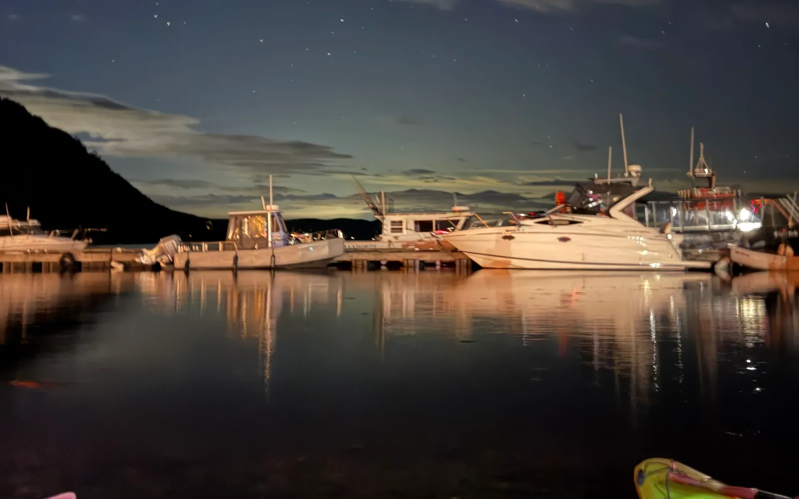 Bioluminescent night kayak, Rosario