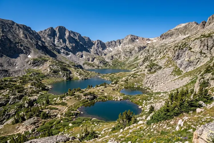 Crater Lake · designated sites only