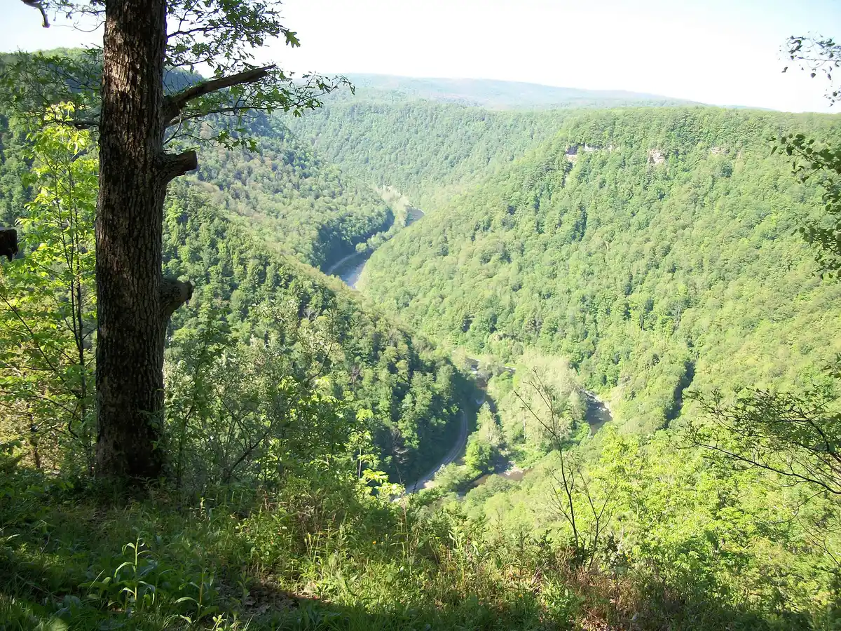 Hike out to the Ansonia trailhead