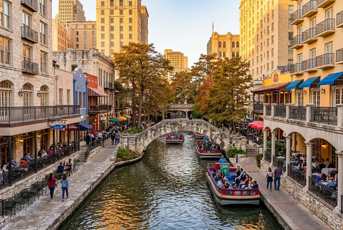 The River Walk · best before the dinner crowd