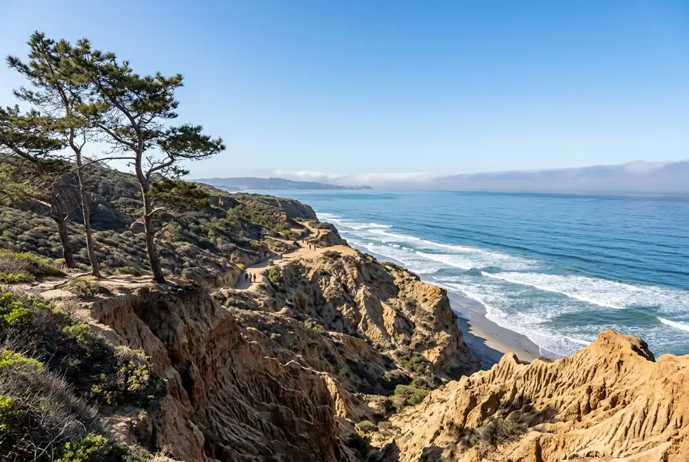 Torrey Pines · go before 9am