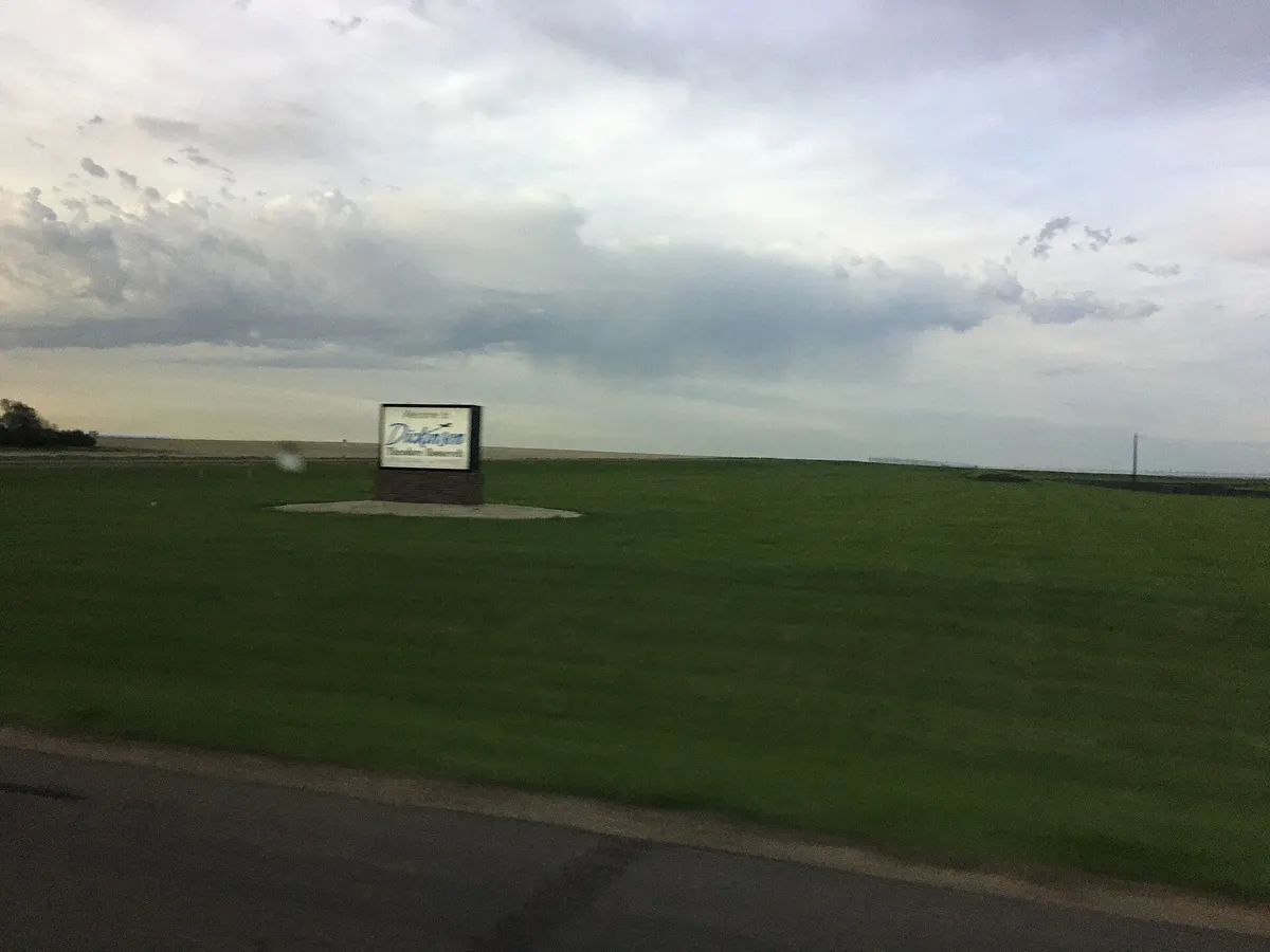 Depart via Dickinson (DIK)