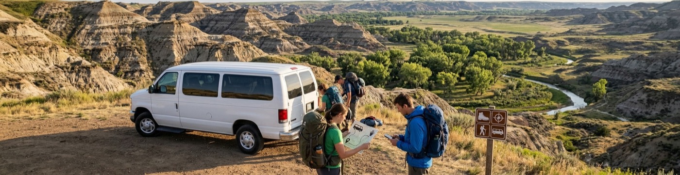 Confirm trailhead shuttle