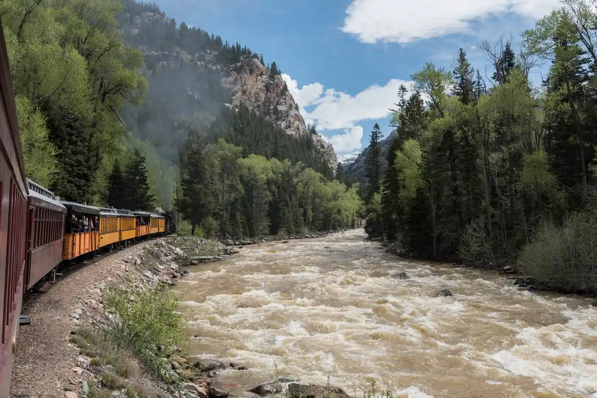 Return train · Needleton to Durango