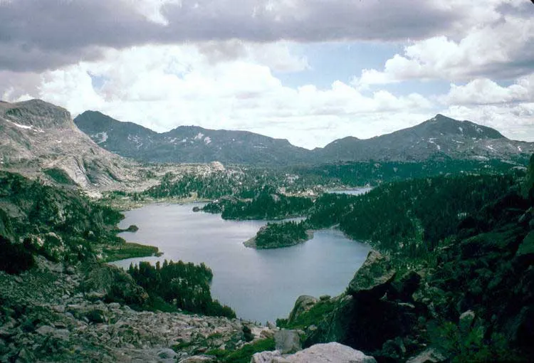 Cook Lake · a layover-day walk