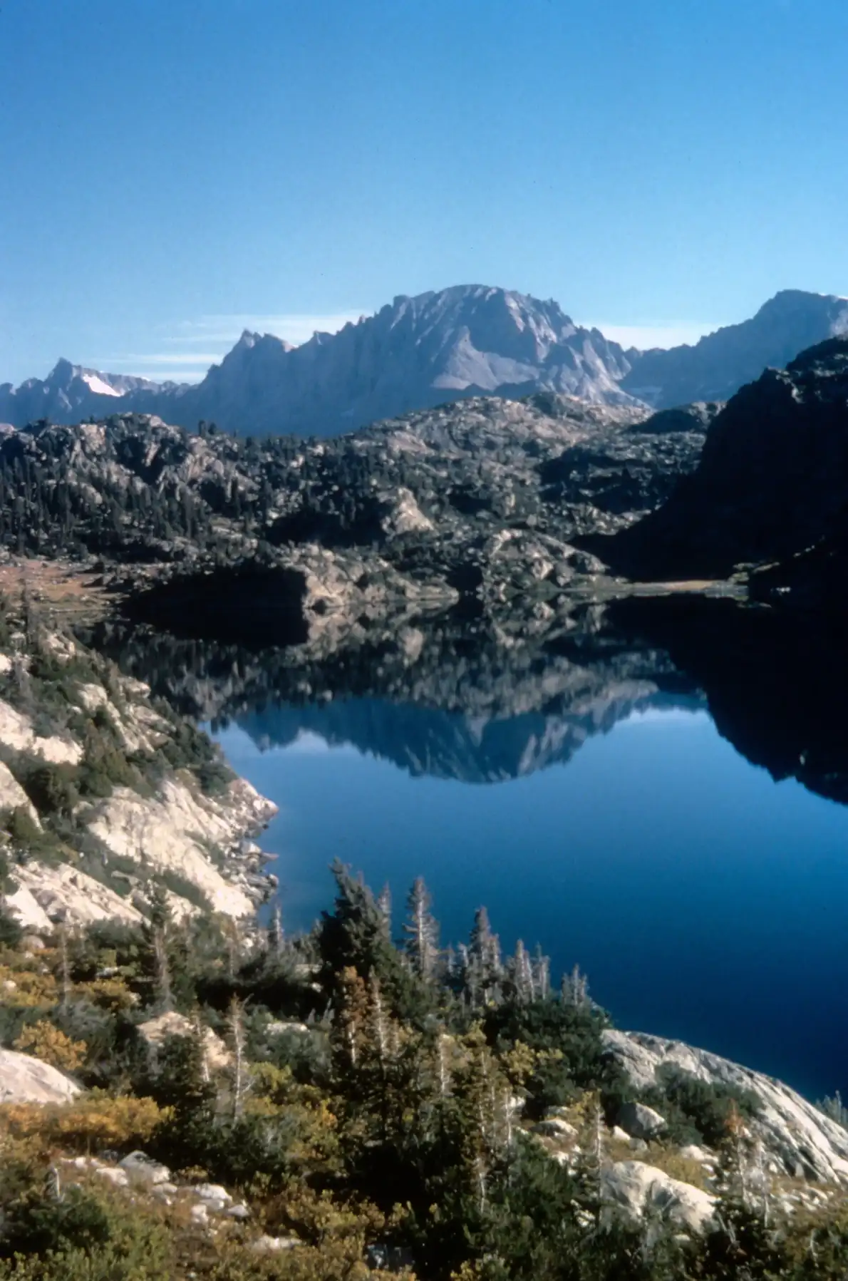 The Continental Divide peaks