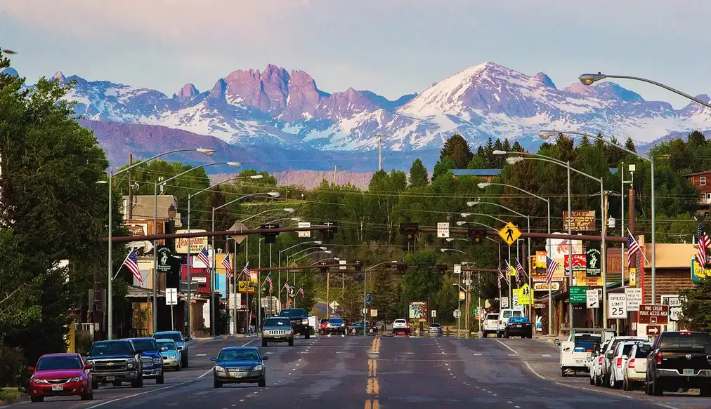 Drive from Jackson, WY