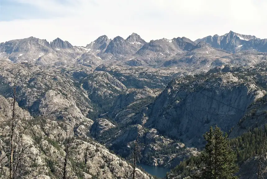 Camp near Lake Christina